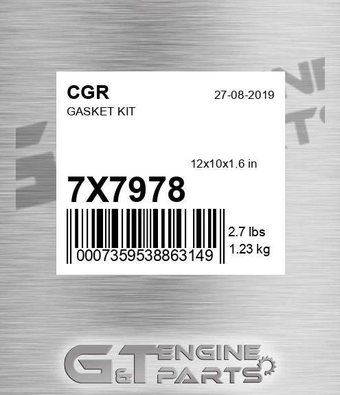7X7978 CGR Gasket Kit