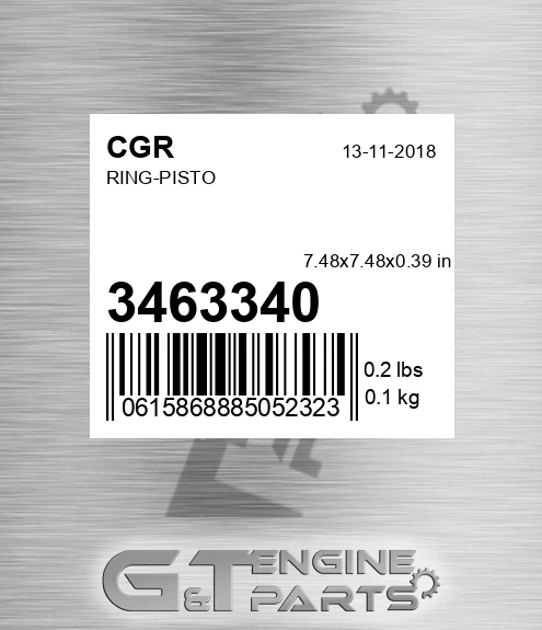 3463340 CGR Ring-pisto