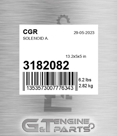 3182082 CGR Solenoid A.