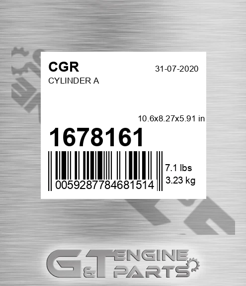 1678161 Cylinder A