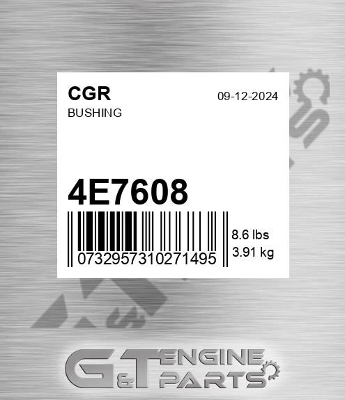 4E7608 Bushing