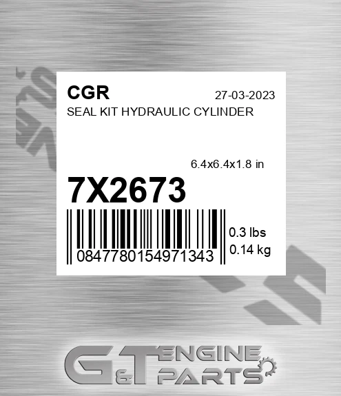 7X2673 CGR Seal Kit Hydraulic Cylinder