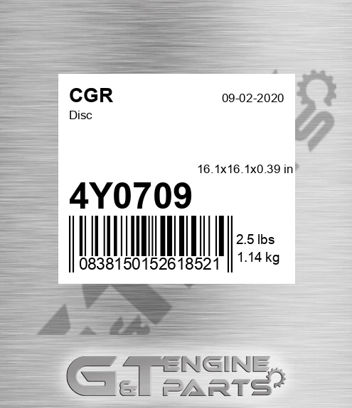 4Y0709 Disc