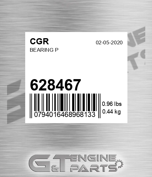 628467 CGR Bearing P