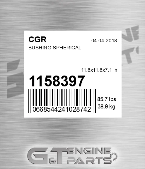 1158397 Bushing Spherical
