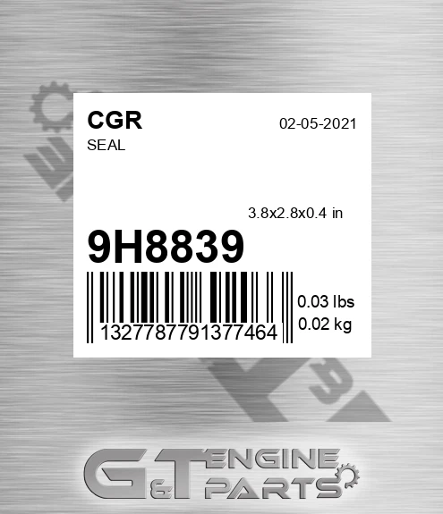 9H8839 CGR Seal