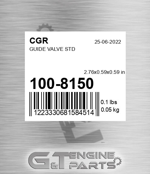 100-8150 Guide Valve Std