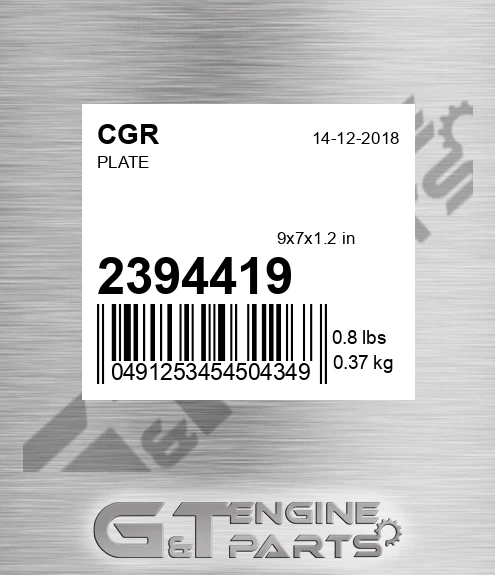 2394419 Plate