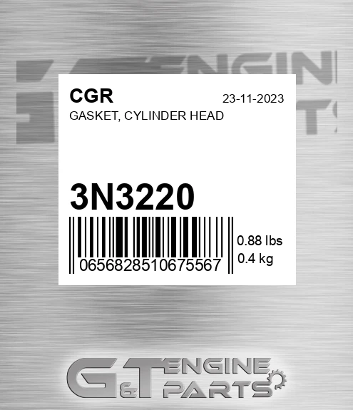 3N3220 Gasket, Cylinder Head