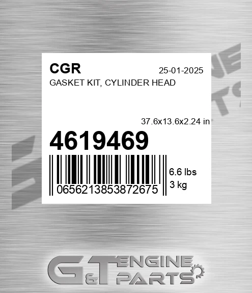 4619469 CGR Gasket Kit, Cylinder Head