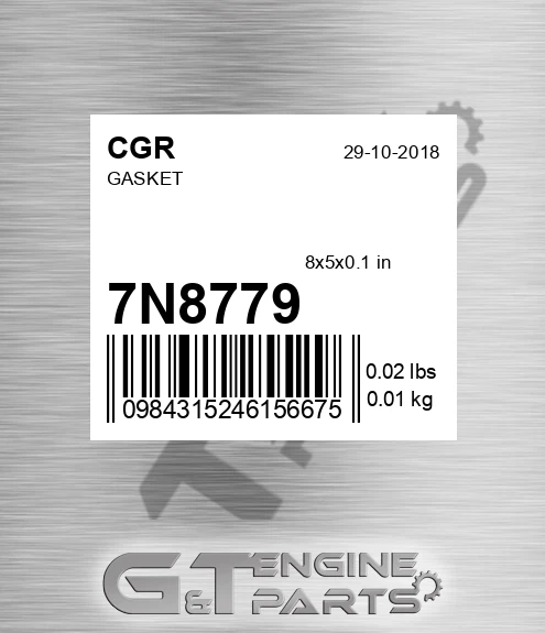 7N8779 CGR Gasket
