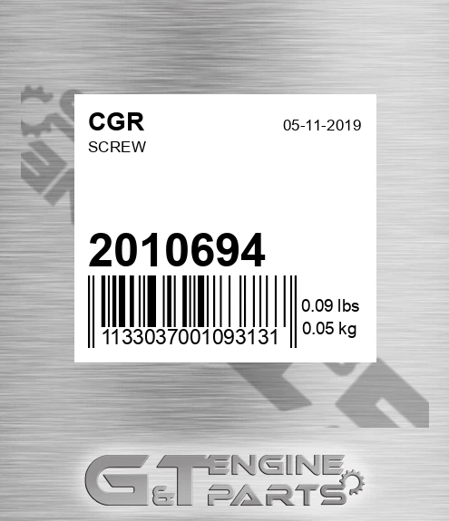 2010694 CGR Screw
