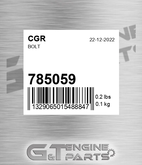 785059 Bolt