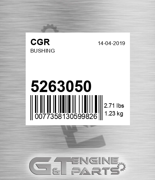 5263050 CGR Bushing