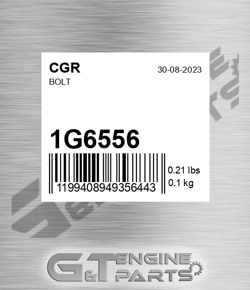 1G6556 CGR Bolt