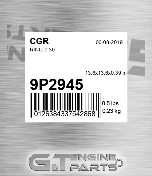 9P2945 Ring 0,30
