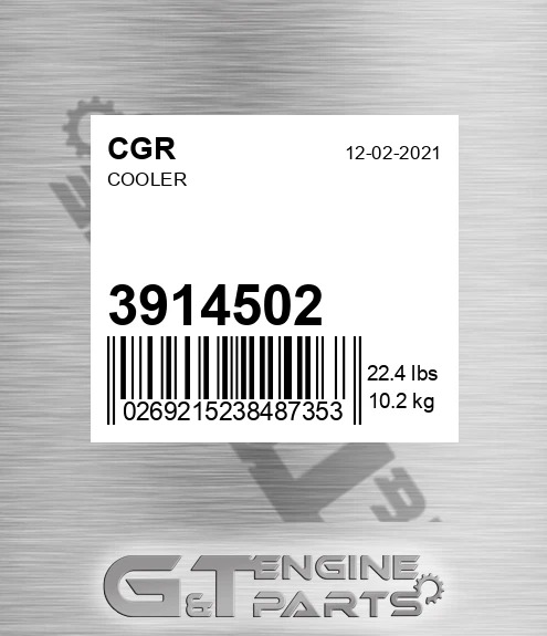 3914502 Cooler