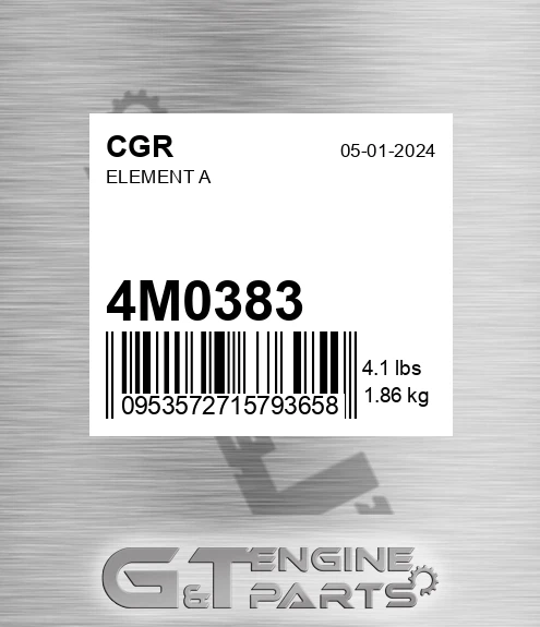 4M0383 Element A