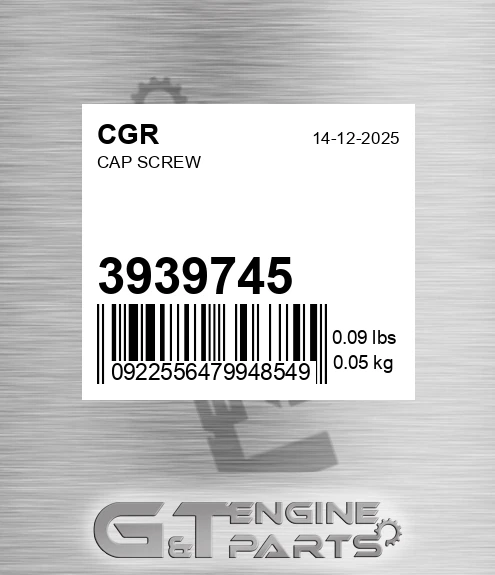 3939745 Cap Screw
