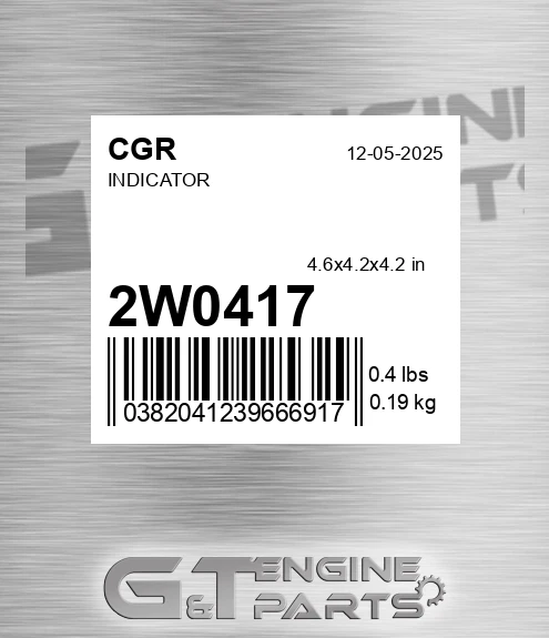 2W0417 Indicator