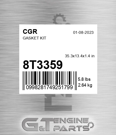 8T3359 CGR Gasket Kit