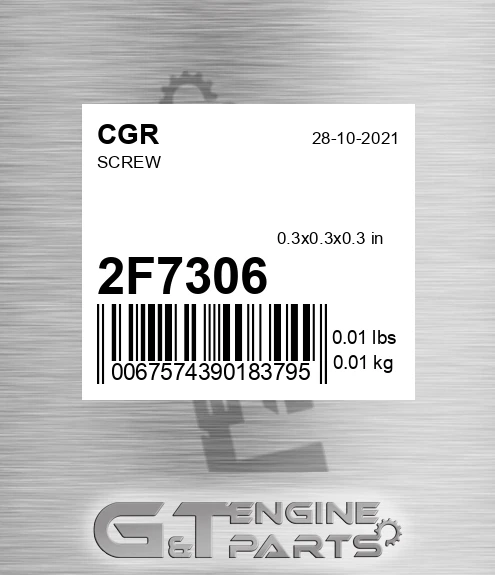 2F7306 Screw