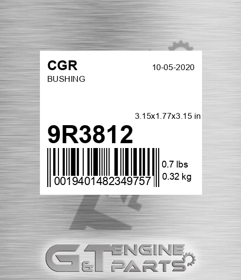 9R3812 Bushing for CGR