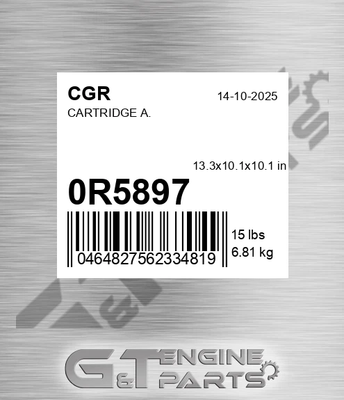 0R5897 Cartridge A.