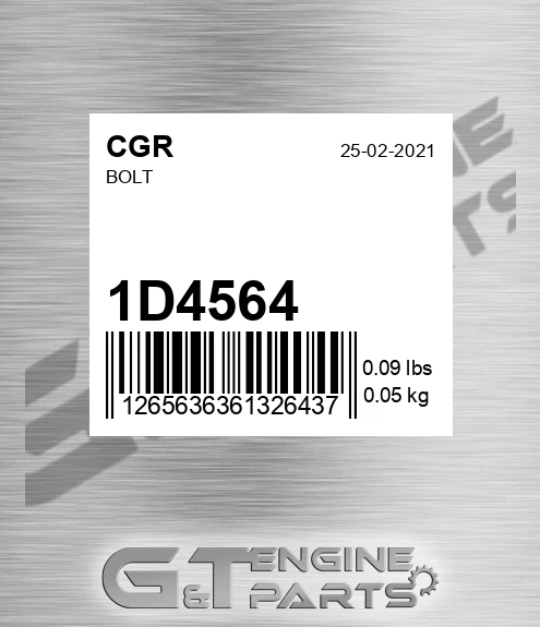 1D4564 Bolt