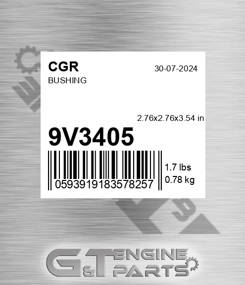 9V3405 CGR Bushing
