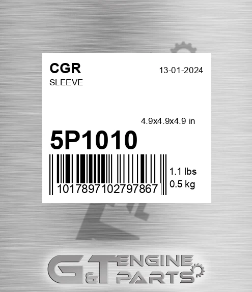 5P1010 CGR Sleeve