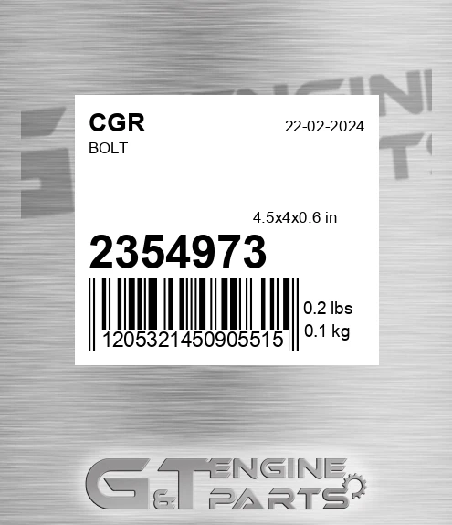 2354973 Bolt