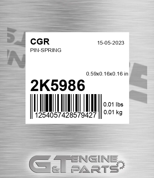 2K5986 Pin-spring