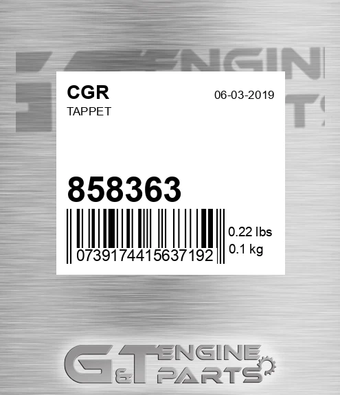 858363 Tappet