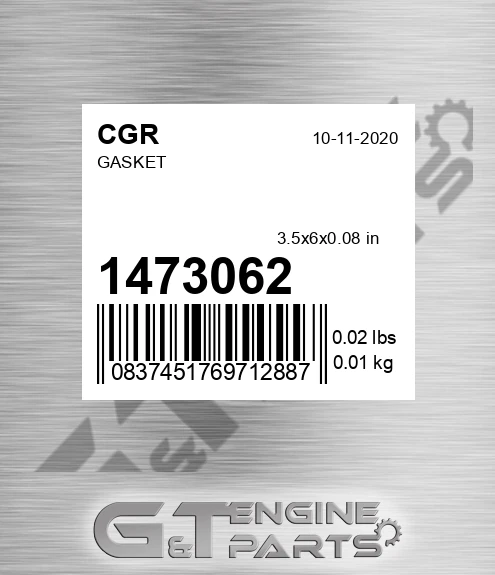 1473062 Gasket