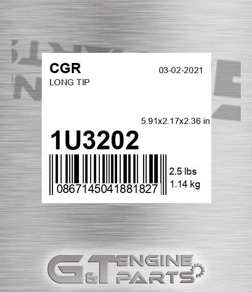 1U3202 CGR Long Tip
