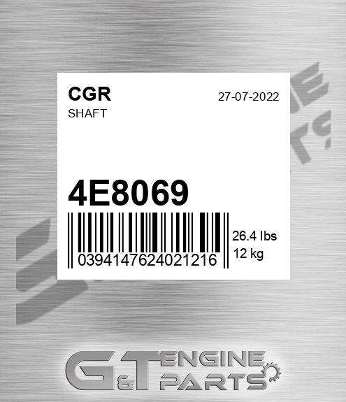 4E8069 Shaft