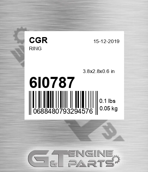 6I0787 Ring for CGR