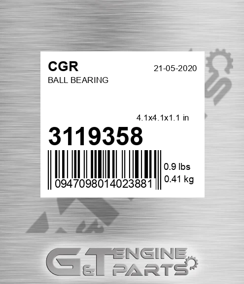 3119358 CGR Ball Bearing