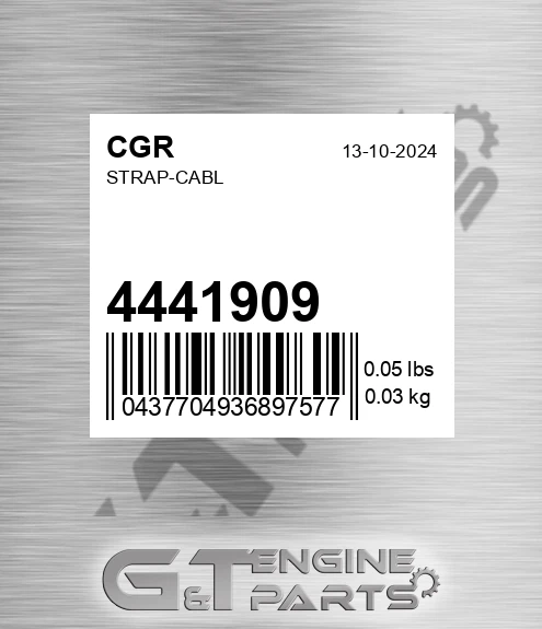 4441909 Strap-cabl