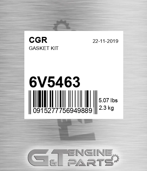 6V5463 CGR Gasket Kit