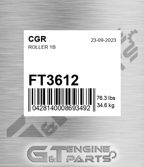 FT3612 CGR Roller 1b