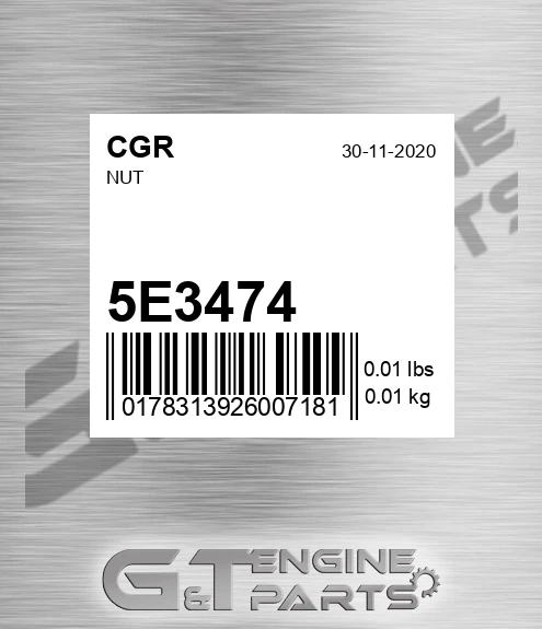5E3474 Nut