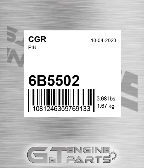 6B5502 Pin