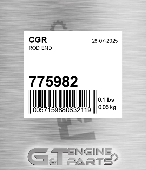 775982 Rod End
