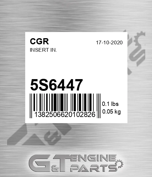 5S6447 CGR Insert In.