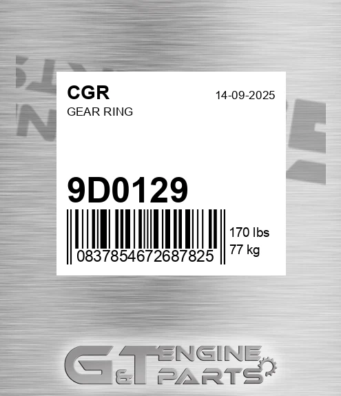 9D0129 Gear Ring