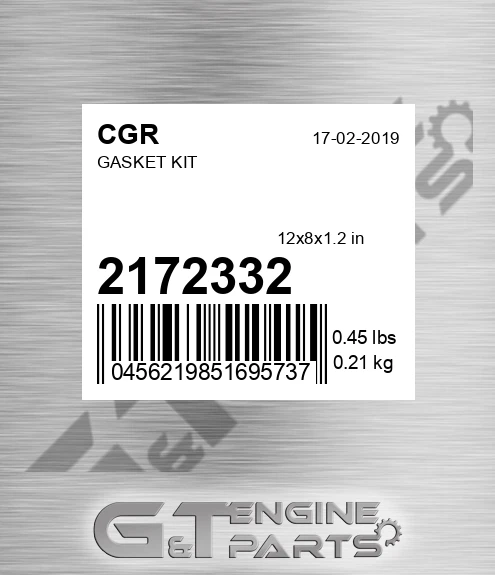 2172332 Gasket Kit for CGR