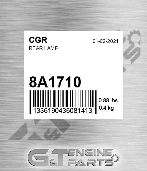 8A1710 CGR Rear Lamp