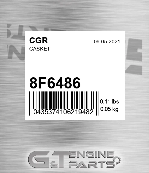 8F6486 Gasket